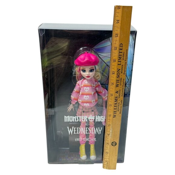 Wednesday Enid Sinclair Fashion Doll Monster High Mattel New - Picture 8 of 8
